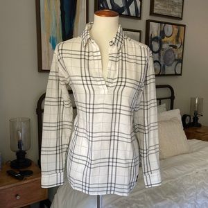 NWOT Calvin Klein Jeans Plaid Blouse